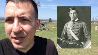 COPSE OF TREES amp THE ANGLE  Gettysburg Battlefield Picketts Charge Armistead Alonzo Cushing [upl. by Nirehs925]