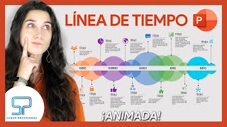 Cómo hacer una LÍNEA de TIEMPO en PowerPoint ⏳ [upl. by Nohtiek]