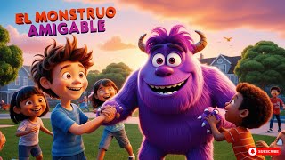 El Monstruo Amigable  infantiles para dormir en español  bedtimestoriesforkids niños [upl. by Alemrac21]