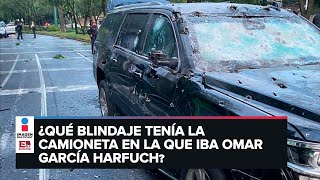 Ataque contra García Harfuch y el blindaje de la camioneta [upl. by Attelocin]