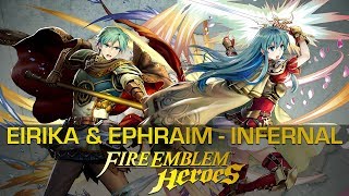 Fire Emblem  Heroes Bound Hero Battle  Eirika amp Ephraim Infernal  No SI [upl. by Sixele144]