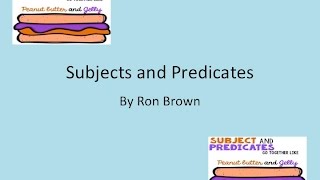 Subjects and Predicates Song wLyrics [upl. by Olenolin97]