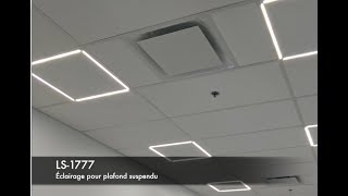 Luminaire pour plafond suspendu LS 1777 FR [upl. by Feola]