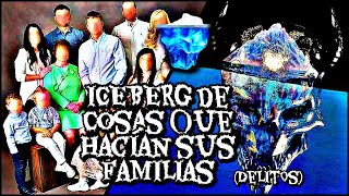 ICEBERG de COSAS que HACIAN sus FAMILIAS Delit0s [upl. by Nojad]