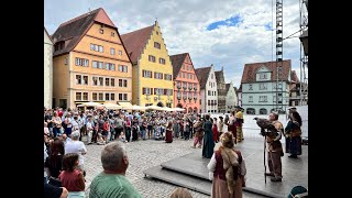 Is this Germanys Cutest medieval Town  A short tour of Rothenburg Germany [upl. by Nyliuqcaj]