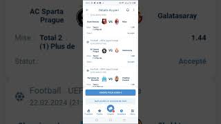 Pronostic foot aujourdhui  Pronostic foot Ligue Europa 22022024 [upl. by Hizar48]