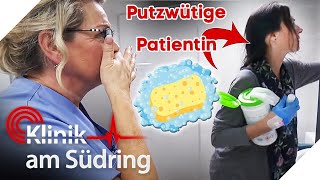 Wegen Putzfimmel 🧽 Diese Patientin kann kaum normal untersucht werden  Klinik am Südring  SAT1 [upl. by Buffum]