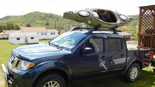 Gen 2 Nissan Frontier OEM roof rack DIY upgrade mod [upl. by Zamora]