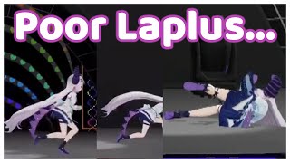 Laplus Face Dive and Fell in Hololive 5th Fes [upl. by Chong784]