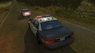 Yellav Valley Police Chases  BeamNGdrive [upl. by Ayahsal]