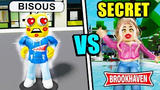 ODA DEMANDE UN BISOUS A ODETTE ça tourne mal 😱 Roblox Brookhaven RP [upl. by Treulich]