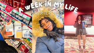 WEEKLY VLOG WINTER ESSENTIALS SHOPPING MOVIE DATE PR PACKAGE 🍂 trends clothing beauty amp more [upl. by Nirrol]