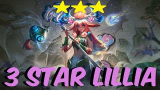 3 star Lillia  TFT set 11 [upl. by Nagear]