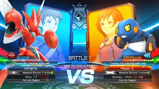 Scizor vs Croagunk  Pokkén Tournament DX [upl. by Miner262]