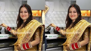 Sonakshi Sinha FIRST RASOI delicious dish impressed to husband Zaheer after wedding [upl. by Shina]