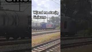 Wjazd na stację Gniezno Cz 1 [upl. by Vi]