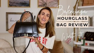 BALENCIAGA HOURGLASS MEDIUM BAG REVIEW 2022  WHAT FITS IN IT [upl. by Meggy]