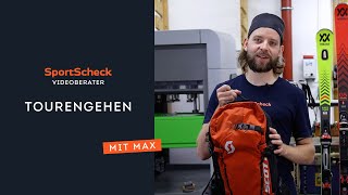 SportScheck Videoberater mit Skiexperte Max Pohl  Skitouren gehen [upl. by Keram]