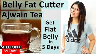 Get Flat Belly In 5 DaysFlat Stomach Without DietExerciseBelly Fat Burner AjwainDrShikha Singh [upl. by Kraul]