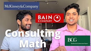 Consulting Math  Secrets from Bain Consultants [upl. by Adnil506]