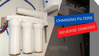 How to replace your Reverse Osmosis filters [upl. by Euqinahs678]