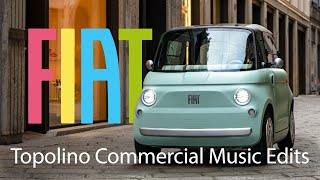 Fiat  Topolino  Extended Commercial  Advertisement Music Instrumental No Voiceover [upl. by Cele]