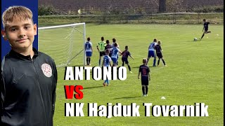 Antonio vs NK Hajduk Tovarnik 3 asist15 7 kolo Liga mladeži NS Vukovar Početnici 1314 [upl. by Ahsaet637]