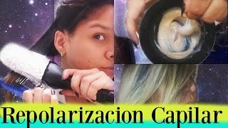 Repolarización Capilar  Hidratación Profunda desde casa  Makeup Itzel [upl. by Anilra451]