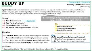 Phrasal Verb Buddy up [upl. by Ainoz]