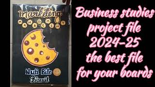 project file on marketing management class 12 th business studies💸 boards [upl. by Llennhoj45]