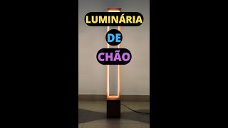 LUMINÁRIA DE CHÃO Modelos lindos para inspirar sua decoração Shorts [upl. by Lectra816]