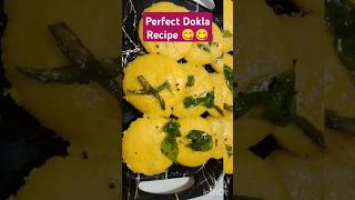 Easy Breakfast Dhokla khaman Recipe 😋 ढोकला खम्मन रेसिपी।shorts ytshorts easycokingcuktrending [upl. by Suez]