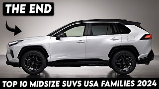 10 Midsize SUVs USA Families  Midsize SUVs 2024 [upl. by Smitt]