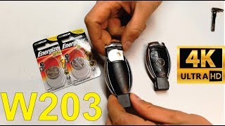 How to change a battery in Mercedes Benz W203 keyfob [upl. by Frans102]