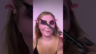 Paulas Kindheitshelden Halloween Edition  Makeup Challenge 😍🧛‍♀️ wie findet ihr den Look [upl. by Phaih]