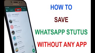 How to save whatsapp status video or photos [upl. by Anonyw]