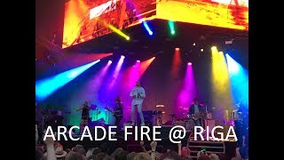 ARCADE FIRE live  Riga Latvia 06082018 [upl. by Justinn]