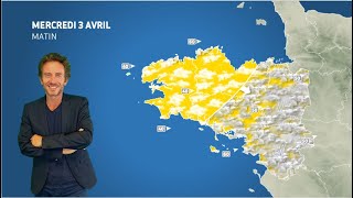 Bulletin météo pour le mercredi 3 avril 2024 [upl. by Astred]