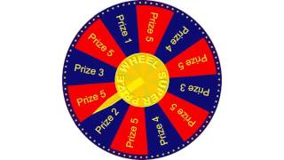 Spinning Prize Wheel Sound Effect [upl. by Idarb]