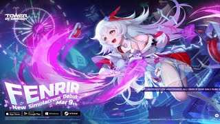 Fenrir Simulacrum Mission Story Quest Playthrough  Tower of Fantasy Shorter Stream [upl. by Ramma]