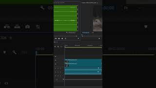 Syncing Audio to Video in Premiere Pro tutorial edit premierepro viralvideo [upl. by Oinimreh276]