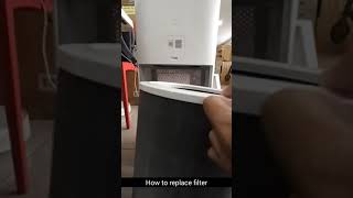 Mi Smart Air Purifier 4 Pro  How to replace filter [upl. by Brie]