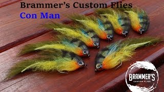 Fly Tying Brammers Con Man  Bluegill Imitation [upl. by Noraed]