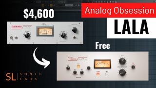 LALA by Analog Obsession  FREE LA2A Style Compressor [upl. by Eanehs110]