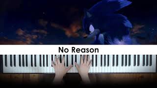 Sonic Unleashed  No Reason Piano Cover  Dedication 665 [upl. by Groos]