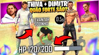 FORTE COMBINAR OS PERSONAGENS DO DIMITRI E THIVA NA PRÓXIMA ATUALIZAÇÃO VALE A PENA SÃO FORTES [upl. by Pail310]