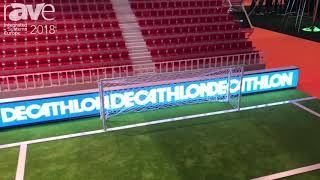 ISE 2018 LEDECA Produces LED Screens For Outdoor Stadiums [upl. by Ojadnama218]