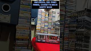 universal audio Deck ISO 9001 heavy base amplifier cassette playerYouTube viral songnewold deck [upl. by Mountford]