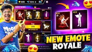 Free Fire I Got All Rare New Emotes New Luck Royale Event😍In 9 Diamonds💎 Garena Free Fire [upl. by Ainafetse]