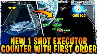 NEW 1 SHOT EXECUTOR COUNTER WITH THE FIRST ORDER TIE ECHELON First Order vs Executor Counter Guide [upl. by Aruabea]